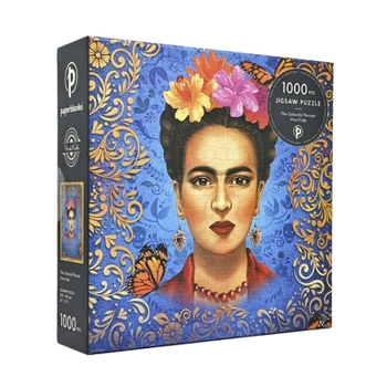 Misc. The Colourful Portrait 1000 Piece Jigsaw Puzzle by Paperblanks (Viva Frida) Book