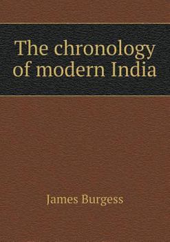 Paperback The Chronology of Modern India Book