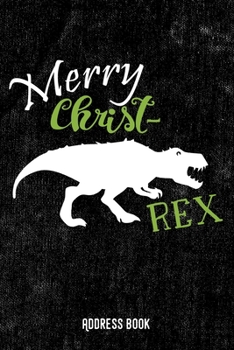 Merry Christ REX: Address Book / Phone & contact book -All contacts at a glance - 120 pages in alphabetical order / size 6x9  (A5)