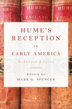 Paperback Hume's Reception in Early America: Expanded Edition Book