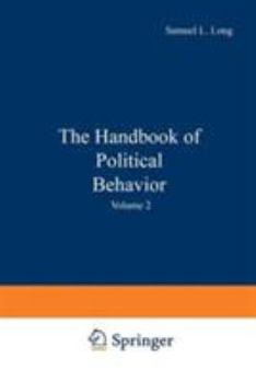 Hardcover The Handbook of Political Behavior: Volume 2 Book