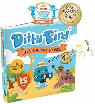 Paperback Ditty Bird Safari Book for Toddlers | Realistic Animal Sound Book | Interactive Safari Board Books for Toddlers 1-3 | Sensory, Musical Books for Animal Lovers | Sturdy Nursery Rhyme Toys for Baby Book