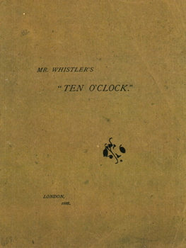 Paperback Mr. Whistler's Ten O'Clock Book