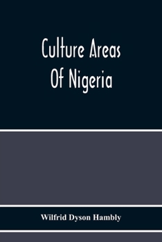 Paperback Culture Areas Of Nigeria Book