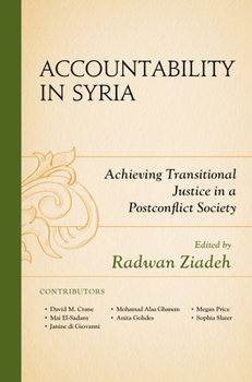 Paperback Accountability in Syria: Achieving Transitional Justice in a Postconflict Society Book