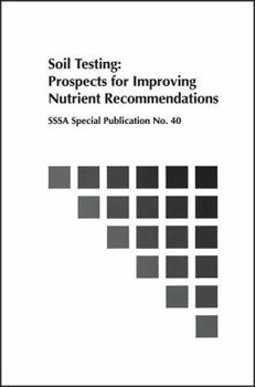 Paperback Soil Testing: Prospects for Improving Nutrient Recommendations Book