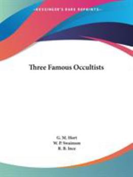 Paperback Three Famous Occultists Book