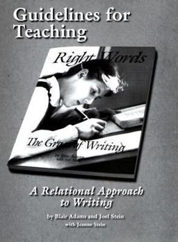 Spiral-bound Guidelines for Teaching Right Words: A Relational Approach to Writing Book