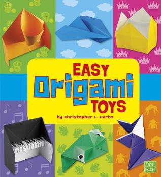 Hardcover Easy Origami Toys Book