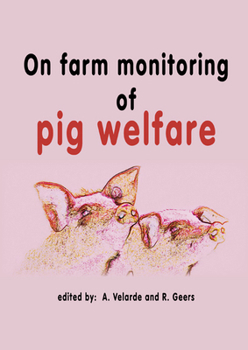 Hardcover On Farm Monitoring of Pig Welfare Book