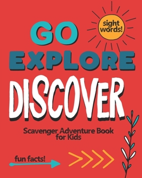 Paperback Go Explore Discover: Scavenger Adventure Book for Kids Book