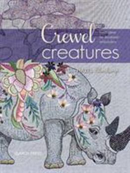 Paperback Crewel Creatures Book
