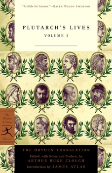 Paperback Plutarch's Lives, Volume 1: The Dryden Translation Book