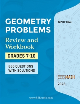 Paperback Geometry Problems: 555 Questions and Solutions Book