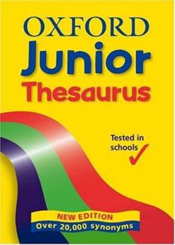 Hardcover Oxford Junior Thesaurus Book