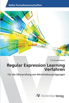 Paperback Regular Expression Learning Verfahren [German] Book