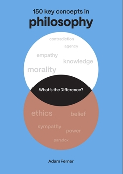 Paperback What's the Difference? Philosophy: 150 Key Concepts in Philosophy Book
