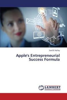 Paperback Apple's Entrepreneurial Success Formula Book