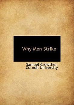 Hardcover Why Men Strike Book