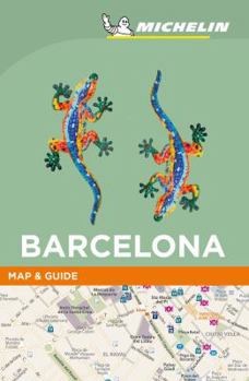 Paperback Michelin Barcelona Map & Guide Book