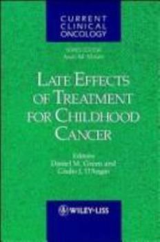 Paperback Late Effects of Treatment for Childhood Cancer Book