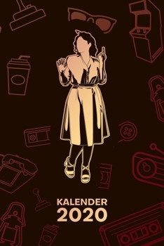KALENDER 2020: A5 Vintage Terminplaner für Vintage Liebhaber mit DATUM - 52 Kalenderwochen für Termine & To-Do Listen - Rockabilly Kleid ... Jahreskalender Abendkleidung (German Edition)