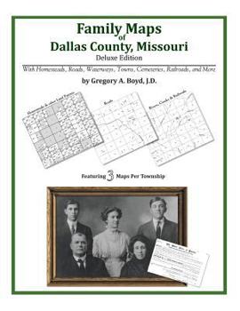 Paperback Family Maps of Dallas County, Missouri Book