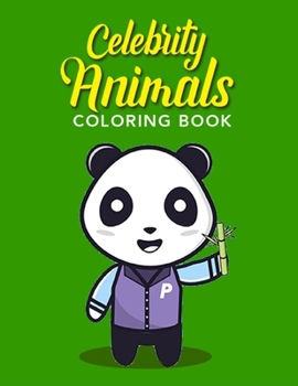 Paperback Celebrity Animals Coloring Book