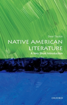 Paperback Native American Literature: A Very Short Introduction Book