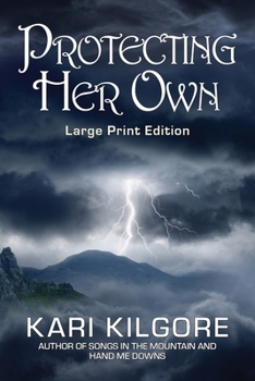 Paperback Protecting Her Own [Large Print] Book