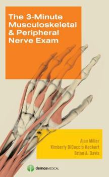 Paperback 3-Minute Musculoskeletal & Peripheral Nerve Exam Book