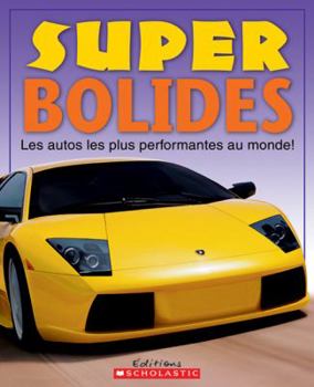 Hardcover Super Bolides [French] Book