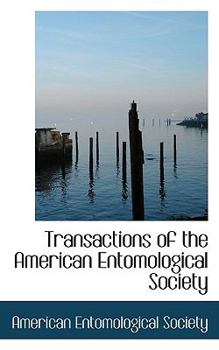 Paperback Transactions of the American Entomological Society Book