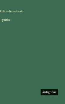 Hardcover Il pària [Italian] Book