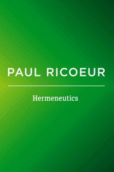 Paperback Hermeneutics: Writings and Lectures Book