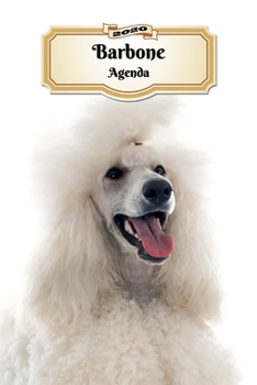Paperback 2020 Barbone Agenda: 107 Pagine - Dimensioni DIN A5 - Pianificatore Settimanale - 12 Mesi - Due Pagine Per Settimana - Calendario - Diario [Italian] Book