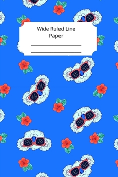Paperback Cute Baby Koala Theme Wide Ruled Line Paper Book