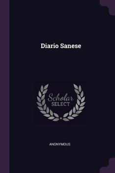 Paperback Diario Sanese Book