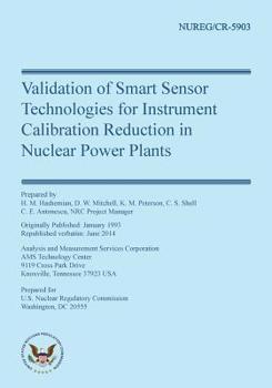 Paperback Validation of Smart Sensor Technologies for Instrument Calibration Reduction in Book