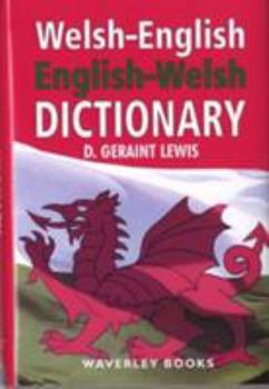 Hardcover Welsh - English, English - Welsh Dictionary Book