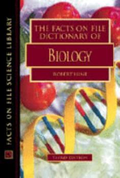 Hardcover The Facts on File Dictionary of Biology Book