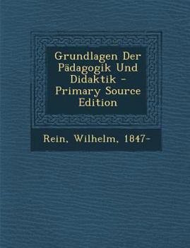 Grundlagen Der Pädagogik Und Didaktik