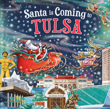 Hardcover Santa Is Coming to Tulsa Book