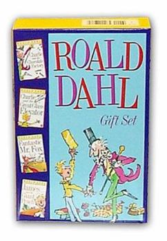 Paperback Roald Dahl Gift Set: Charlie and the Chocolate Factory, Charlie and the Great Glass Elevator, Fantastic Mr. Fox, & James and the Giant Peach Book