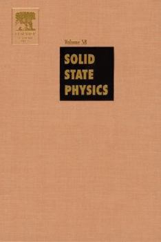 Hardcover Solid State Physics: Volume 58 Book