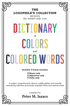 Paperback The Dictionary of Colors and Colored Words Book