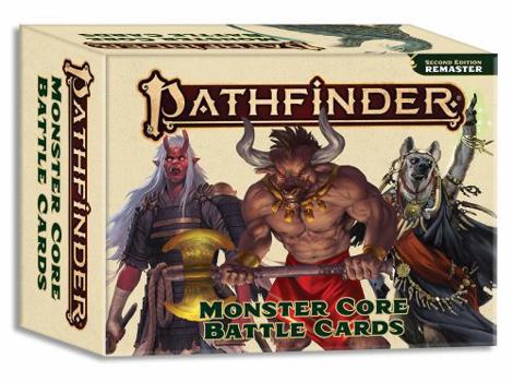 Hardcover Pathfinder Monster Core Battle Cards (P2) Book