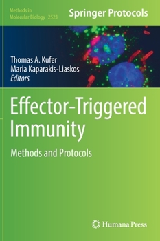 Hardcover Effector-Triggered Immunity: Methods and Protocols Book