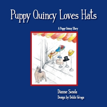 Paperback Puppy Quincy Loves Hats Book