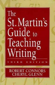 Paperback The St. Martin's Guide to Teaching Writing Book